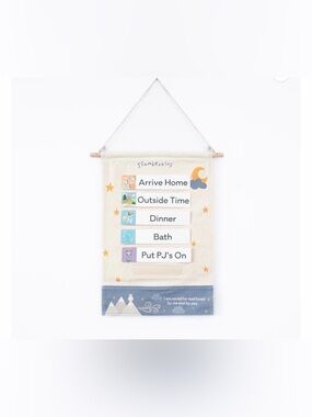 Slumberkins Visual Schedule Routines Aesthetic for Kids